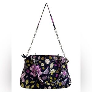 Vera Bradley Floral Nightingale 2-way satchel - Like New